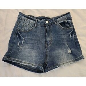 Jeans Brand Women's Large Stretch Denim Shorts